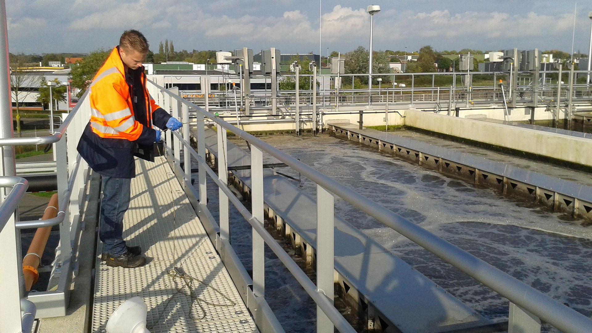 Specialist at wastewater plant